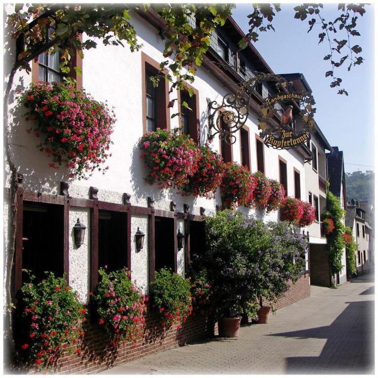 Landgasthaus Zur Kupferkanne Kobern-Gondorf Buitenkant foto